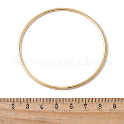 3Pcs 304 Stainless Steel Plain Bangles Set for Women&nbsp;BJEW-A030-01G