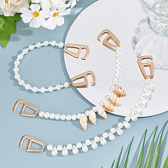 Glass Pearl Beaded Shoe Decoration Chain&nbsp;FIND-GO00007