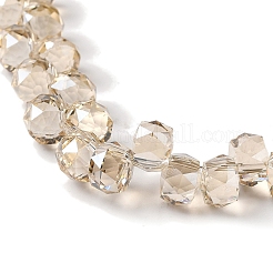 Pearl Luster Plated Electroplate Beads Strands&nbsp;EGLA-H104-09A-PL04