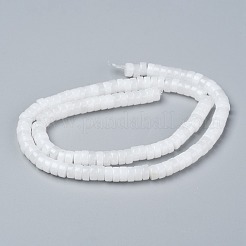 Natural White Jade Beads Strands&nbsp;G-Z006-C35