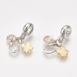 Alloy European Dangle Charms&nbsp;X-MPDL-S066-077