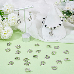 100Pcs Tibetan Style Alloy Pendants&nbsp;TIBEP-SC0003-59