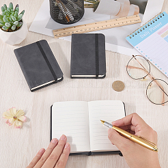 3Pcs Rectangle PU Leather  Notebook&nbsp;AJEW-CL0003-36A