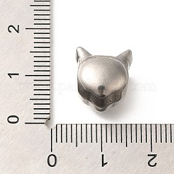 Anti-Tarnish 304 Stainless Steel European Beads&nbsp;STAS-I321-46P