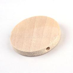 Unfinished Wood Beads&nbsp;WOOD-S659-08-LF
