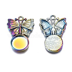 Alloy Pendants Cabochon Settings&nbsp;PALLOY-N163-034-NR