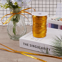 100mのポリエステルリボン（スプール付き）  洋服の縫製に  チョコレート  1/4インチ（5mm）  約109.36ヤード（100m）/バッグ&nbsp;SRIB-GF0001-34C
