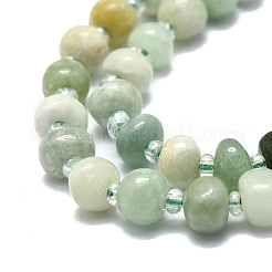 Natural Myanmar Jade Beads Strands&nbsp;G-E576-60