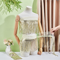 Polyester Fringe Lace Trim&nbsp;DIY-WH0671-008A