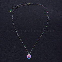 201 Stainless Steel Pendants Necklaces&nbsp;LS-NJEW-S105-JN627-7