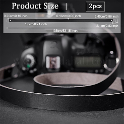 PU Leather Camera Shoulder Straps&nbsp;FIND-WH0116-40A