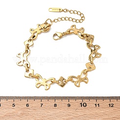 304 Stainless Steel Link Chain Bracelets for Women&nbsp;BJEW-G788-01G