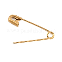 PVD 真空メッキ 304 ステンレス ブローチピン キルトピン  18KGP本金メッキ  23.5x5.5x2mm  穴：2mm&nbsp;STAS-E547-07A-G