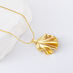 3Pcs Vintage Retro Stainless Steel Crinkly Flower Pendant Necklaces for Women&nbsp;XM9221