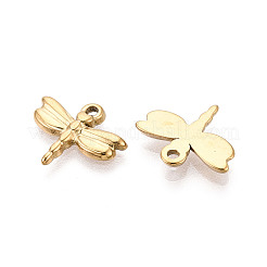 304 Stainless Steel Dragonfly Pendants&nbsp;STAS-T069-22G