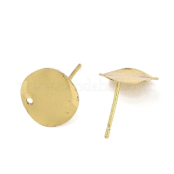 Brass Stud Earring Findings&nbsp;KK-G557-07B-G