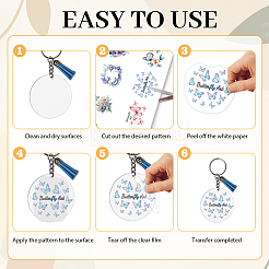 DIY Keychain Making Kits&nbsp;DIY-GO0002-53C
