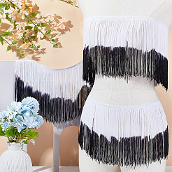 2M Two Tone Polyester Tassel Ribbon&nbsp;OCOR-FG0002-37C