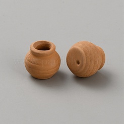 ミニポリマー粘土植木鉢  ペルー  18~20x15~17mm&nbsp;LS-AJEW-WH20007-29