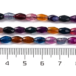 Natural Dragon Veins Agate Beads Strands&nbsp;G-G177-A03-01