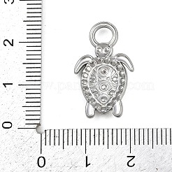 304 Stainless Steel with Rhinestone Pendants&nbsp;STAS-G363-06P