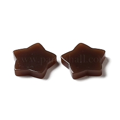アクリルカボション  スター  ミックスカラー  23x24x4.5mm&nbsp;ACAB-Q001-09