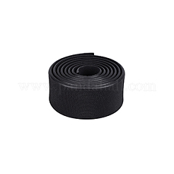 輪ゴムストリップ  スニーカースポーツシューズ修理用DIY作成材料  ブラック  1000x32x3mm。&nbsp;FIND-WH0166-52B-02