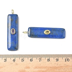 Dyed Natural Lapis Lazuli Pendants&nbsp;G-H318-03G-04