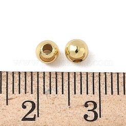 Brass Solid Beads&nbsp;KK-WH0034-02C-G