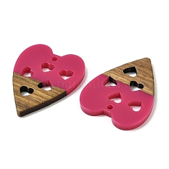 Resin and Walnut Pendants&nbsp;WOOD-I013-03A