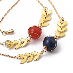 Adjustable Brass Slider Bracelets Sets&nbsp;BJEW-JB05402
