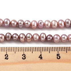 Natural Cultured Freshwater Pearl Beads Strands&nbsp;PEAR-C003-10E