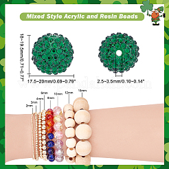 1 Set Mixed Style Acrylic and Resin Beads&nbsp;MACR-PH0001-56A