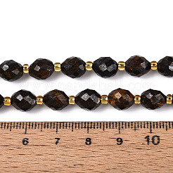 Natural Bronzite Beads Strands&nbsp;G-N342-35-8x6-06
