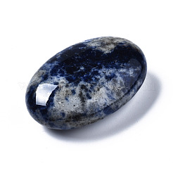 Natural Sodalite Oval Palm Stone&nbsp;G-T132-044