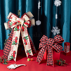 3Pcs 2 Style Ployester Bowknot Display Decoration&nbsp;DIY-CA0004-33