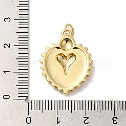 Rack Plating Brass Cubic Zirconia Pendants&nbsp;KK-Q795-23G