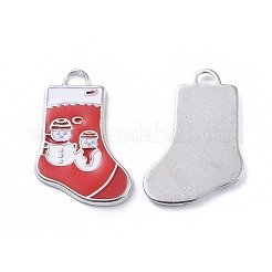 Alloy Enamel Pendants&nbsp;ENAM-P030-M