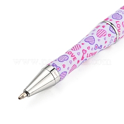 Valentine's Day Theme Heart Pattern Plastic with Iron Ball-Point Pen&nbsp;FIND-D032-01A