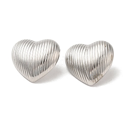 Non-Tarnish 304 Stainless Steel Stud Earrings&nbsp;EJEW-D100-05P