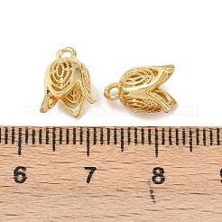 Rack Plating Brass Pendants&nbsp;KK-A224-05G-01