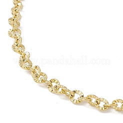 PVD Vacuum Plating 304 Stainless Steel Rolo Chains Necklace for Women&nbsp;STAS-E001-10G