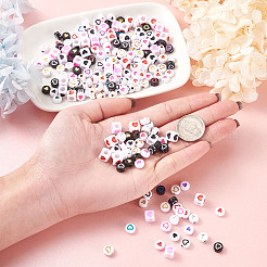 Opaque Acrylic Beads&nbsp;MACR-TA0001-12