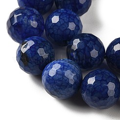 Natural Dragon Veins Agate(Dyed & Heated) Beads Strands&nbsp;G-K390-A-01