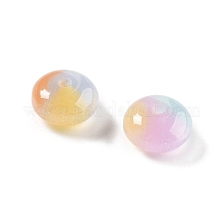 Two Tone Transparent Resin Beads&nbsp;RESI-S013-01B