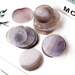 Natural Agate Slices Display Decorations&nbsp;PW-WG0EF27-01