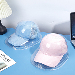 PVC Plastic Boxes for Baseball Cap&nbsp;CON-WH0001-71
