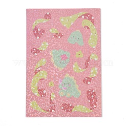 8Pcs PVC Waterproof Stickers&nbsp;LS-STIC-P012-01