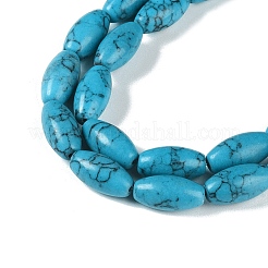Synthetic Gemstone Dyed Beads Strands&nbsp;G-K362-I12-06