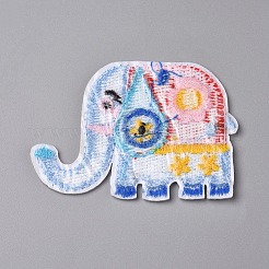 Computerized Embroidery Cloth Iron on/Sew on Patches&nbsp;DIY-F043-44